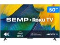 Smart TV 50” 4K UHD LED Semp RK8600 Wi-Fi – 3 HDMI 1 USB