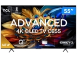 Smart TV 55” 4K UHD QLED TCL 55C655 Wi-Fi – Bluetooth 3 HDMI 1 USB