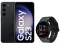 Samsung Galaxy S23 256GB + Smartwatch Samsung Galaxy Watch FE 40mm Preto 16GB Bluetooth