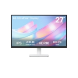 Monitor LG UltraFine Tela IPS UHD 4K 27, 27US500-W