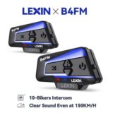 Lexin B4FM-X Intercomunicador Bluetooth 5.0