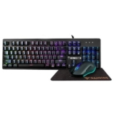 Kit Gamer Teclado + Mouse + Mousepad Gamdias HERMES P1B 3-IN-1 COMBO (US/BLUE)