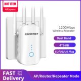 Comfast Repetidor Wi-Fi Banda Dupla 1200mbps 2.4G/5GHz