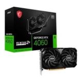MSI RTX 4060 VENTUS 2X Black OC 8GB
