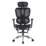Cadeira Office XT-Office Presidente, Até 120kg, Reclinável, Nylon, Preto – XTO-011
