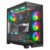 Gabinete Galax Alpha Black, Mid Tower, ATX, Frontal de Vidro