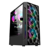 Gabinete Gamer Segotep Flexi 1 Mid Tower ATX Lateral em Vidro Preto