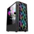 Gabinete Gamer Segotep Flexi 1 Mid Tower ATX Lateral em Vidro Preto
