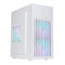 Gabinete Rise Mode X1 White, Mini Tower, M-ATX