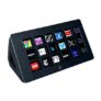 Mesa Controladora Rise Mode Streaming Vision 01 15 Teclas LCD, USB, Preto – RM-MC-01-B