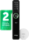 Fechadura Smart de Embutir com Maçaneta + Hub Compatível com Alexa IFR 7001+ Preto Intelbras