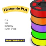 MasterPrint Filamento PLA Silk Hyper Speed 1kg 1.75mm