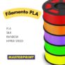 MasterPrint Filamento PLA Silk Hyper Speed 1kg 1.75mm