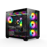 Gabinete Gamer Hyrax HGB740 Mid Tower ATX Vidro Temperado