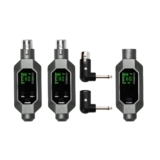 Conversor de Microfone Sem Fio Transmissor e Receptor XLR Sistema Sem Fio para Microfone Dinâmico para Microfone com Fio