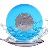 Caixa De Som Bluetooth Resistente A Agua Com Ventosa Para Banheiro E Área Externa Piscina Caixinha Para Banho Premium Cores Variadas Alphadomus