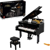 21323 LEGO® Ideas Piano de Cauda; Kit de Construção Construa Seu Próprio Piano (3.662 peças)