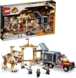 76948 LEGO® Jurassic World Fuga dos Dinossauros Atrociraptor e T. rex (466 peças)
