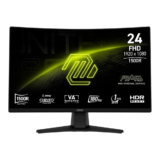 Monitor Gamer Curvo MSI 24″, FHD, 180Hz, 4ms, VA, Preto – MAG242C