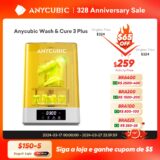 (Armazem Brasil) ANYCUBIC Wash & Cure 3 Plus
