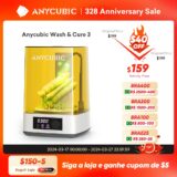(Armazem Brasil)  ANYCUBIC Wash & Cure 3