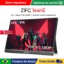 (Armazem Brasil)  ARZOPA-Monitor portátil 16,1 Polegadas, 144Hz, 100% SRGB, 1080P