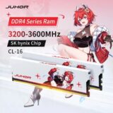 JUHOR  DDR4 RAM 8GBx2 3600mhz