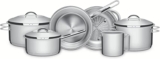 Tramontina Jogo de Panelas Solar 6 Peças Inox