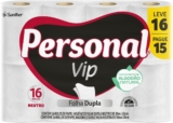 Personal Papel Higiênico Vip Folha Dupla 16 Rolos Branco