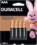 Duracell Pilha Alcalina AAA 8 Unidades
