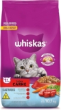 Ração Whiskas para Gatos Adultos Castrados Sabor Carne 10,1kg