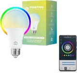 Smart Lâmpada Wi-Fi Positivo Casa Inteligente, Iluminação Branca