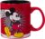 Silver Buffalo Caneca Cerâmica Disney Mickey Mouse Vermelha Preta