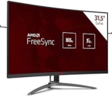 Aoc Agon Monitor Gamer 32″ Curvo 165Hz 1Ms Freesync