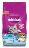 Whiskas Ração Gatos Adultos Castrados Peixe 10.1 Kg