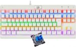 Teclado Mecânico Gamer Redragon K568W R Dark Avenger Rainbow Switch