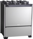 Fogão 5 Bocas Dako Magister Style com Mesa de Vidro e Tripla Chama Bivolt