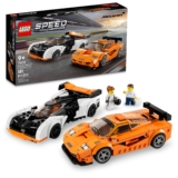Conjunto de Construção Champions McLaren Solus GT e McLaren F1 LM 76918  581 Peças