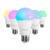 Kit Lampada Inteligente Zinnia Crux Cr100, Wi-fi, Rgb, Google Alexa, 5 unidades