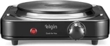 Elgin Fogão Elétrico Portátil Cooktop De Mesa 1 Boca 1000W Preto 110V