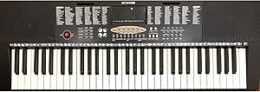 Teclado Musical Profissional 61 Teclas LCD Timbres E Ritmos