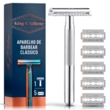 Aparelho de Barbear Clássico King C. Gillette