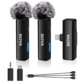 Microfone de Lapela Sem Fio Boyalink BOYA A2
