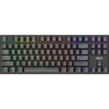 Teclado Mecânico Gamer AOC GK450 Red Switch TKL US LED Rainbow Macro Manager