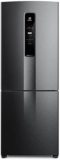 Geladeira Electrolux 490L Frost Free Inverse Black Inox Look