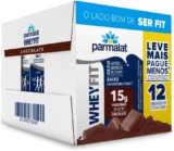 Parmalat Wheyfit Chocolate 15g Proteína 250ml – 12 Unidades
