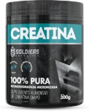 Creatina Monohidratada Pote 300g – 100% Pura Importada Soldiers Nutrition