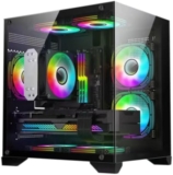 Gabinete Gamer Gb1790 Hayom 4 Fans Rgb