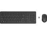 COMBO TECLADO E MOUSE HP 330 1600 DPI SEM FIO