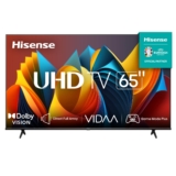 Hisense Smart TV UHD 4K DLED 65″ 65A6K com HDR10+ Dolby Vision Game Mode Plus